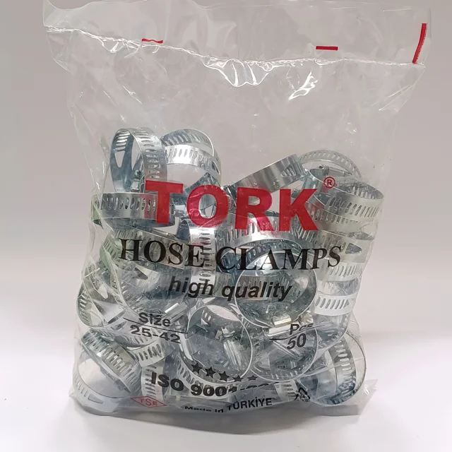 بست فلزی 3/4-1 اینچ | سایز 42-25 ترک (TORK)
