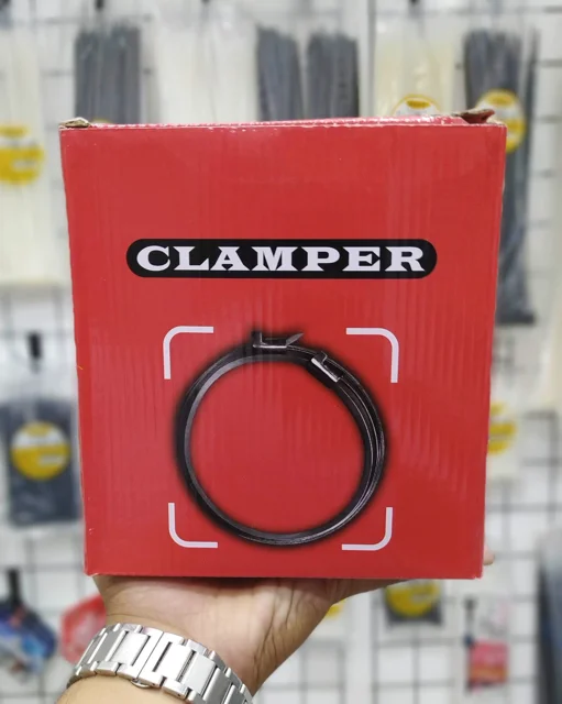 بست دو قلوی استیل کلمپر(clamper)
